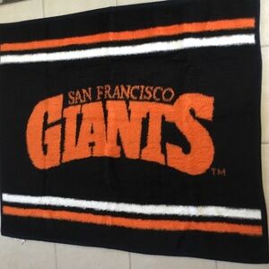 Vintage Biederlack SAN FRANCISCO GIANTS Stadium Throw Major League Baseball